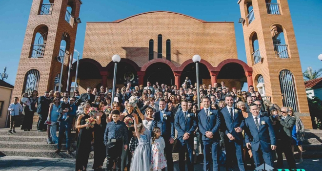 Chapel wedding photography